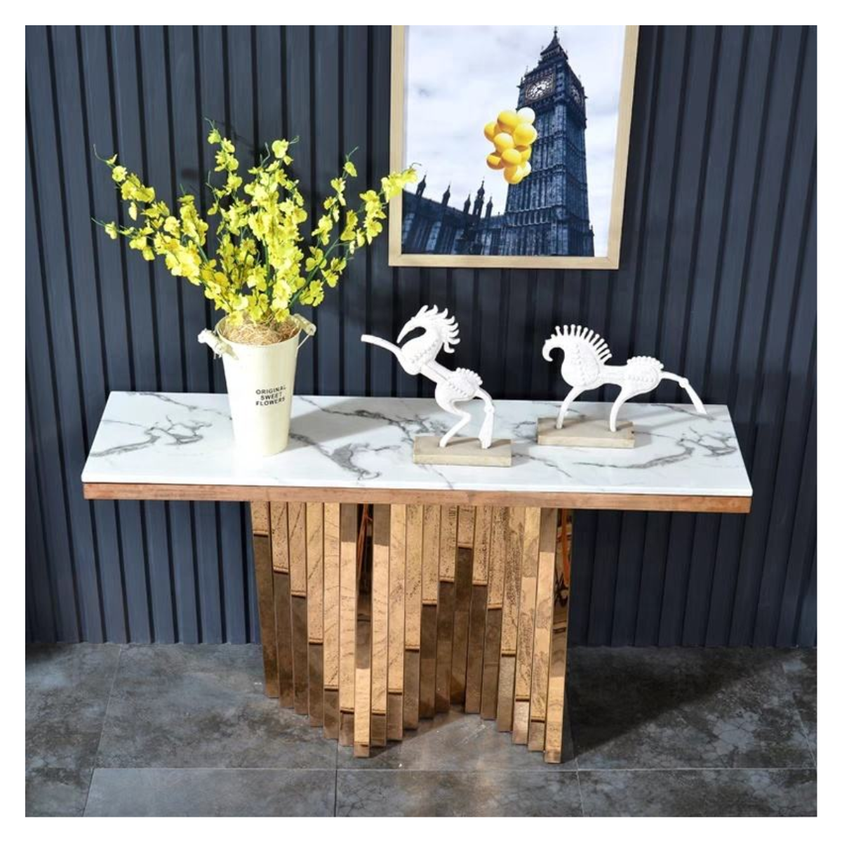Skyline Bar Console Side Table